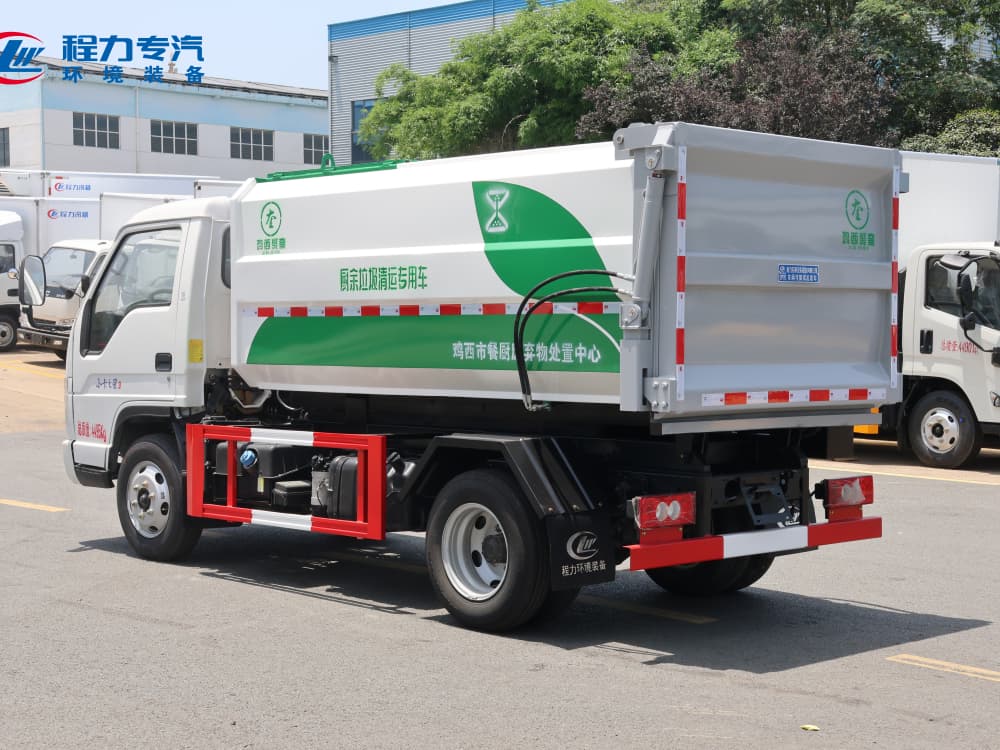 6方福田小卡侧装压缩车